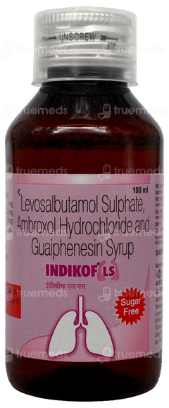 Indikof Ls Sugar Free Syrup 100Ml Indikof Ls Sugar Free Syrup 100Ml